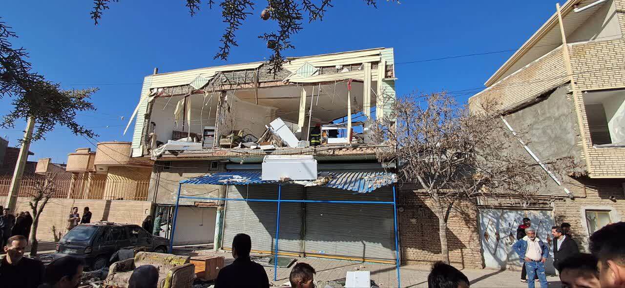 انفجار گاز شهری در شاهین دژ با یک مصدوم