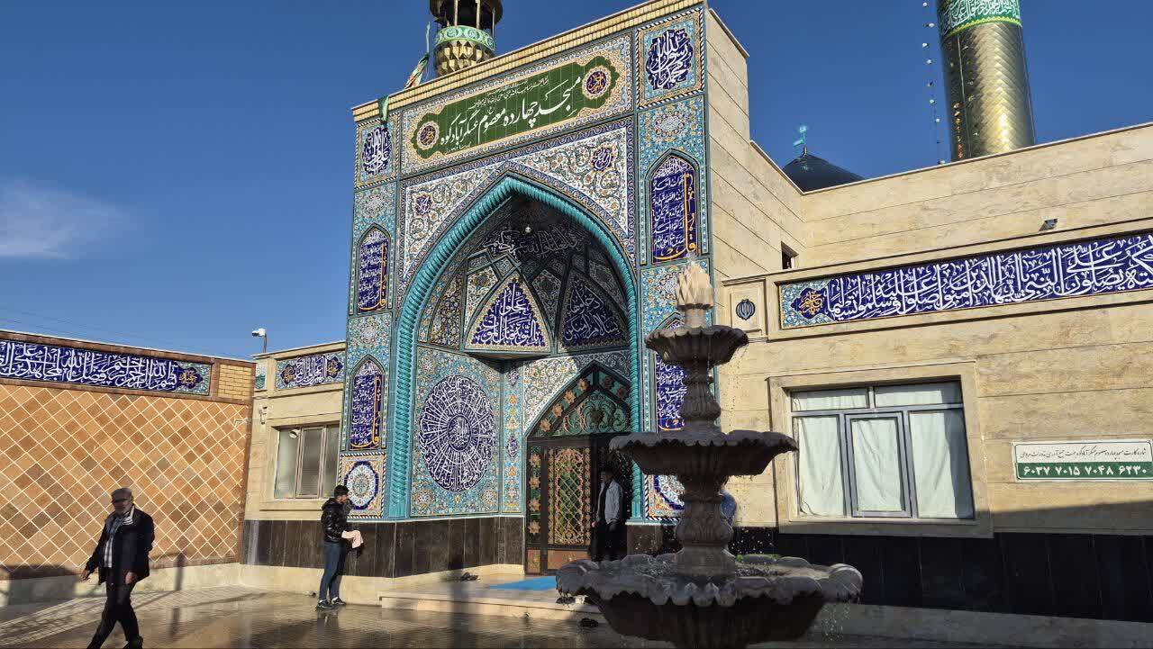 غبارروبی خانه خدابه همت جوانان روستای عسگرآباد کوه ارومیه