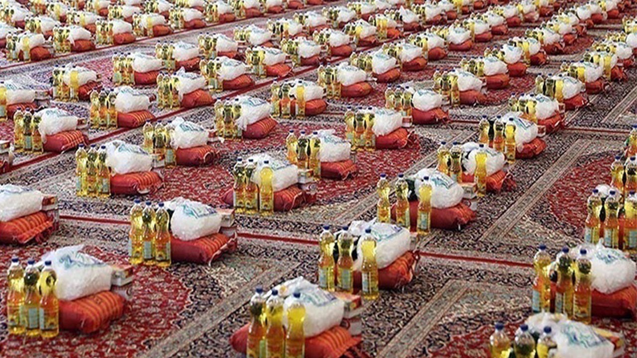 توزیع ۱۰۰ بسته معیشتی در مراغه