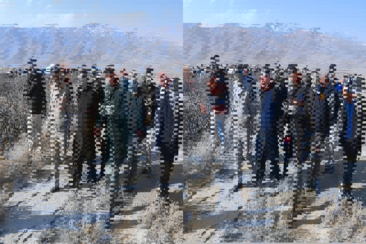 بازدید دبیرکارگروه ملی نجات دریاچه ارومیه از طرح های احیای دریاچه