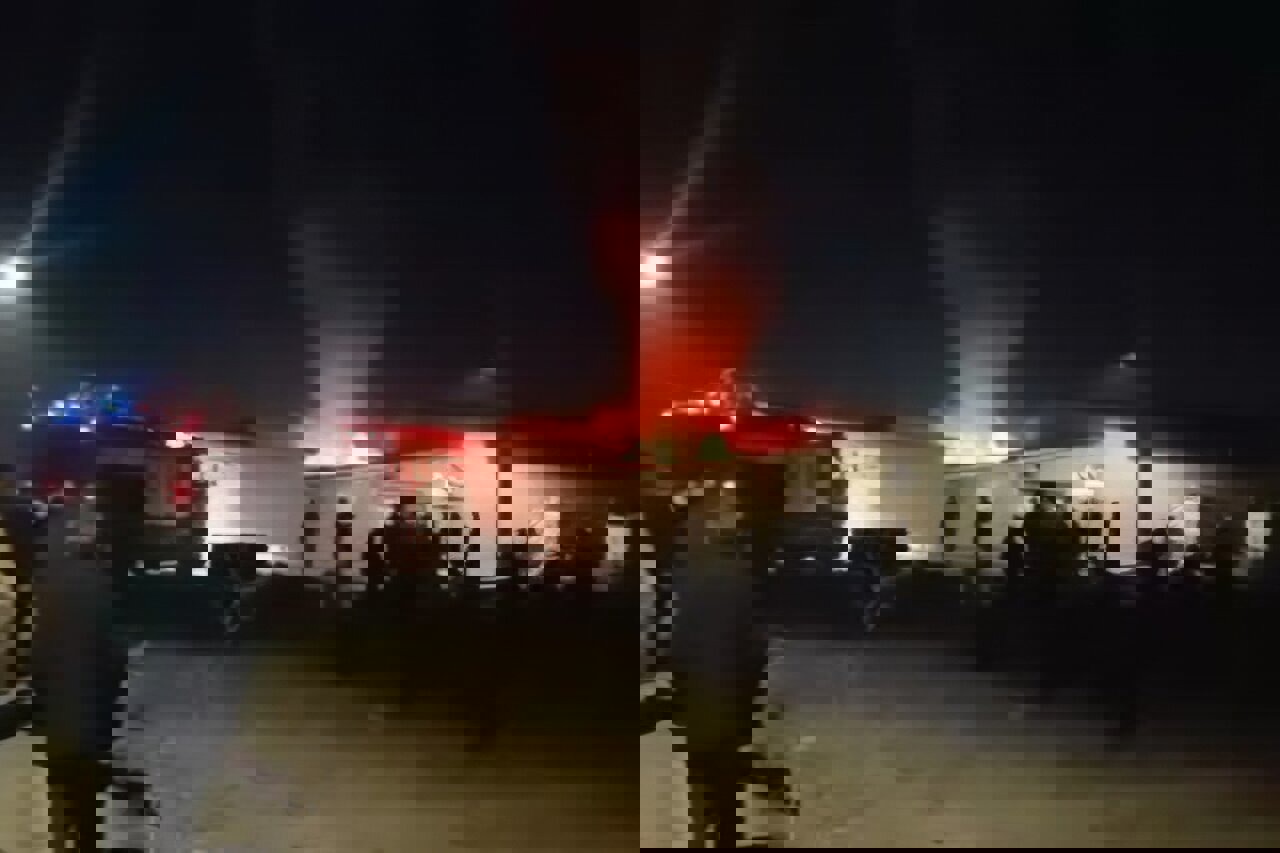 آتش‌سوزی در کارگاه تولیدی مبل در قراملک تبریز