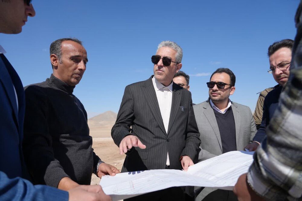 آماده‌سازی سایت ۷۴ هکتاری نهضت ملی مسکن در گلمان