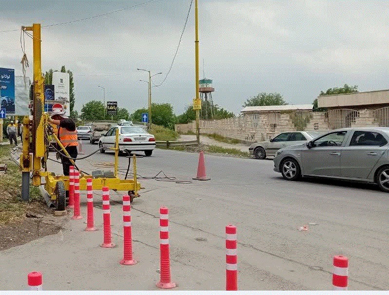 ایمن‌سازی  ورودی پل امامزاده ارومیه