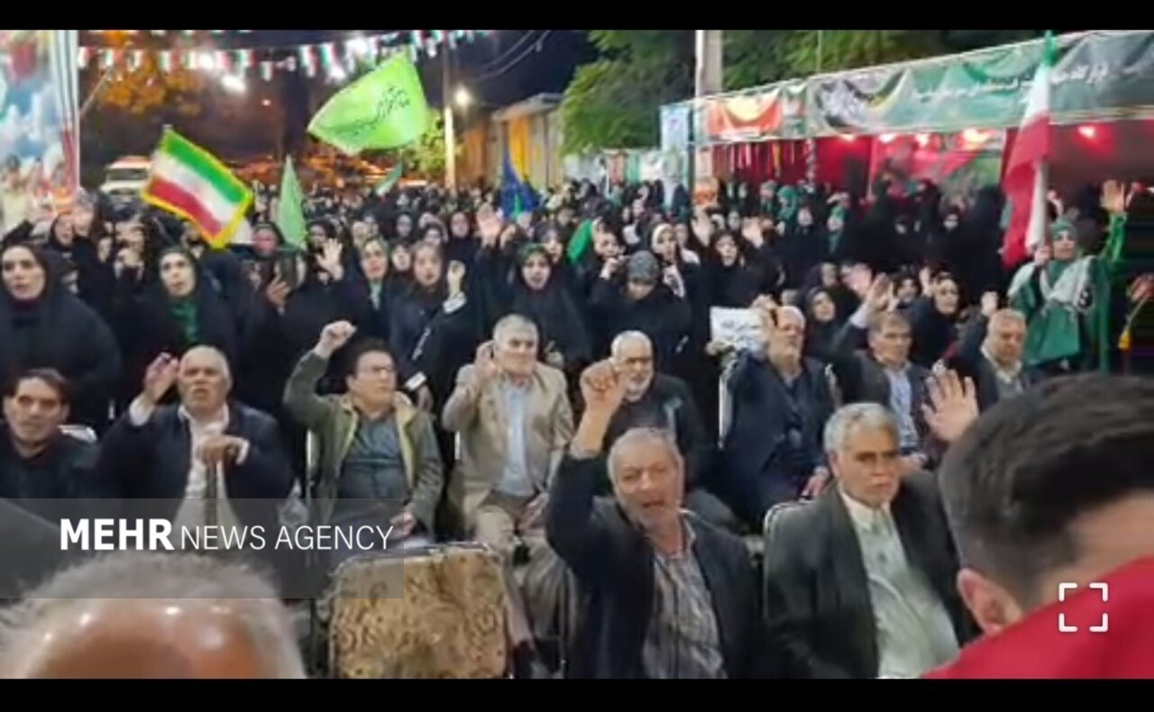 اجتماع باشکوه مرزداران بیله سوار در شب عید غدیر