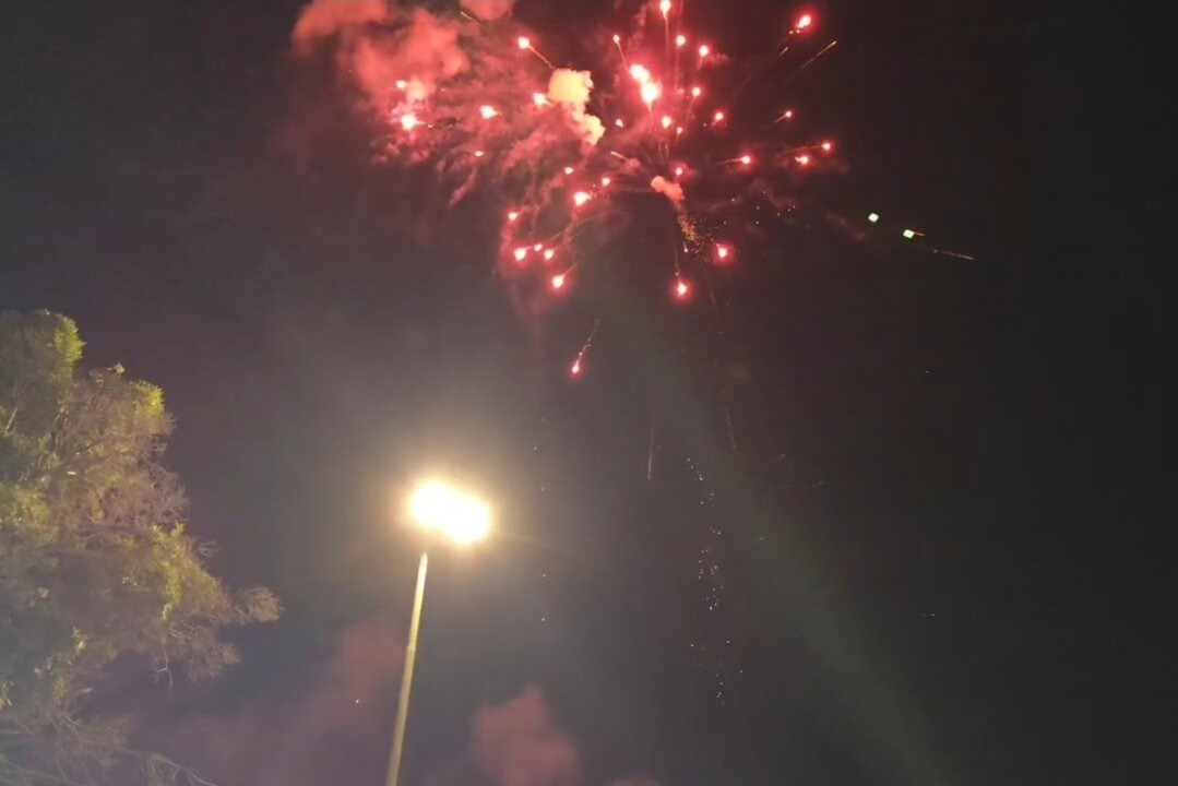 نورافشانی آسمان بناب در شب عید غدیرخم
