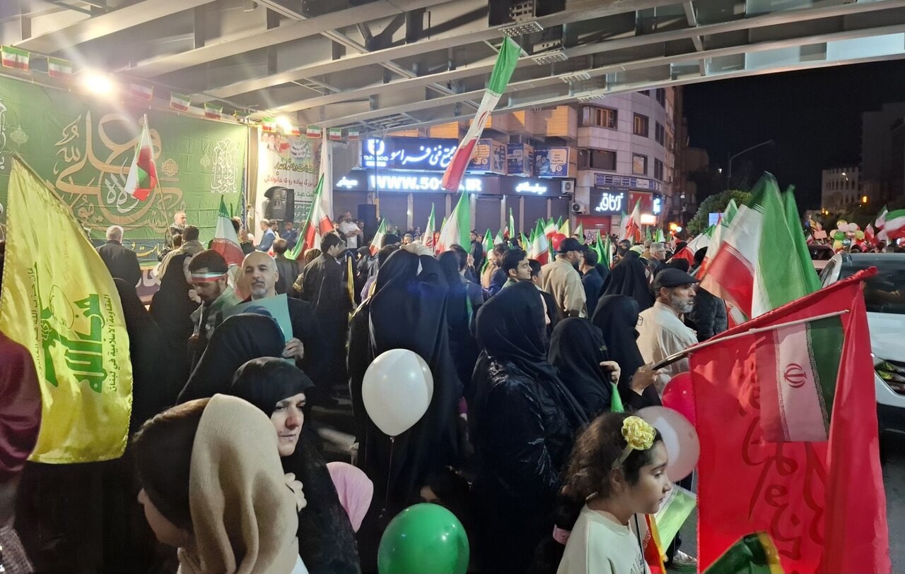 شب عید غدیر، تبریز نفس‌هایش را با نام مولا علی(ع) پیوند زد