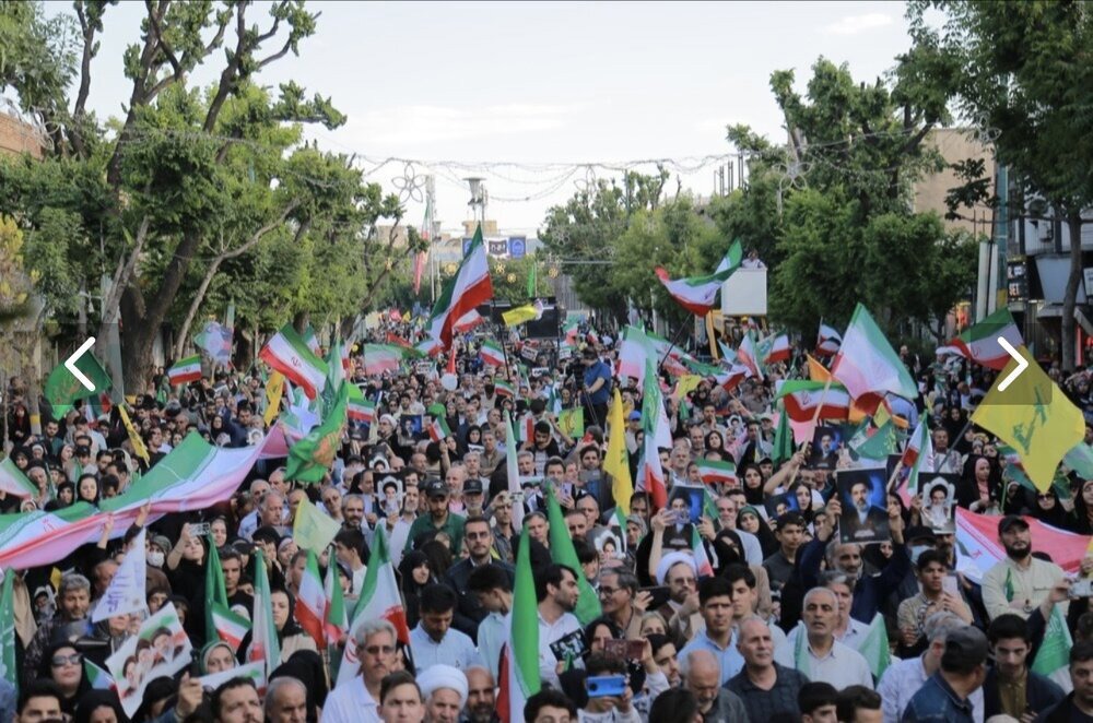 رکوردشکنی تبریزی‌ها در همایش بزرگ پیاده‌روی عید غدیر