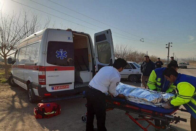 مصدومت ۱۲ نفر در پی ۲ حادثه واژگونی در اردبیل