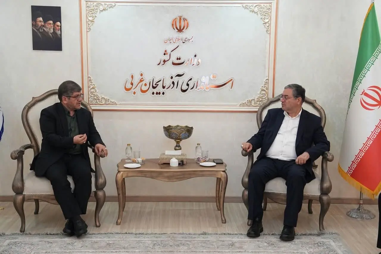 دیدار معاون وزیر راه و شهرسازی با استاندار آذربایجان‌غربی