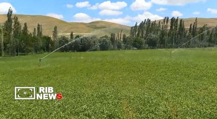 افتتاح آبیاری نوین در روستای دیزج علی قلی بیگ هشترود
