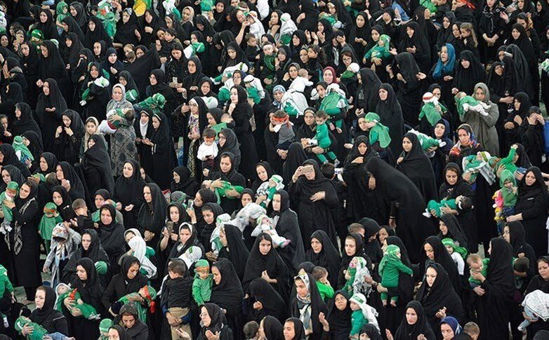 برگزاری آیین شیرخوارگان حسینی در۹۰ نقطه آذربایجان غربی