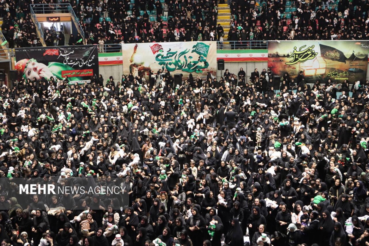 همایش شیرخوارگان حسینی در اردبیل