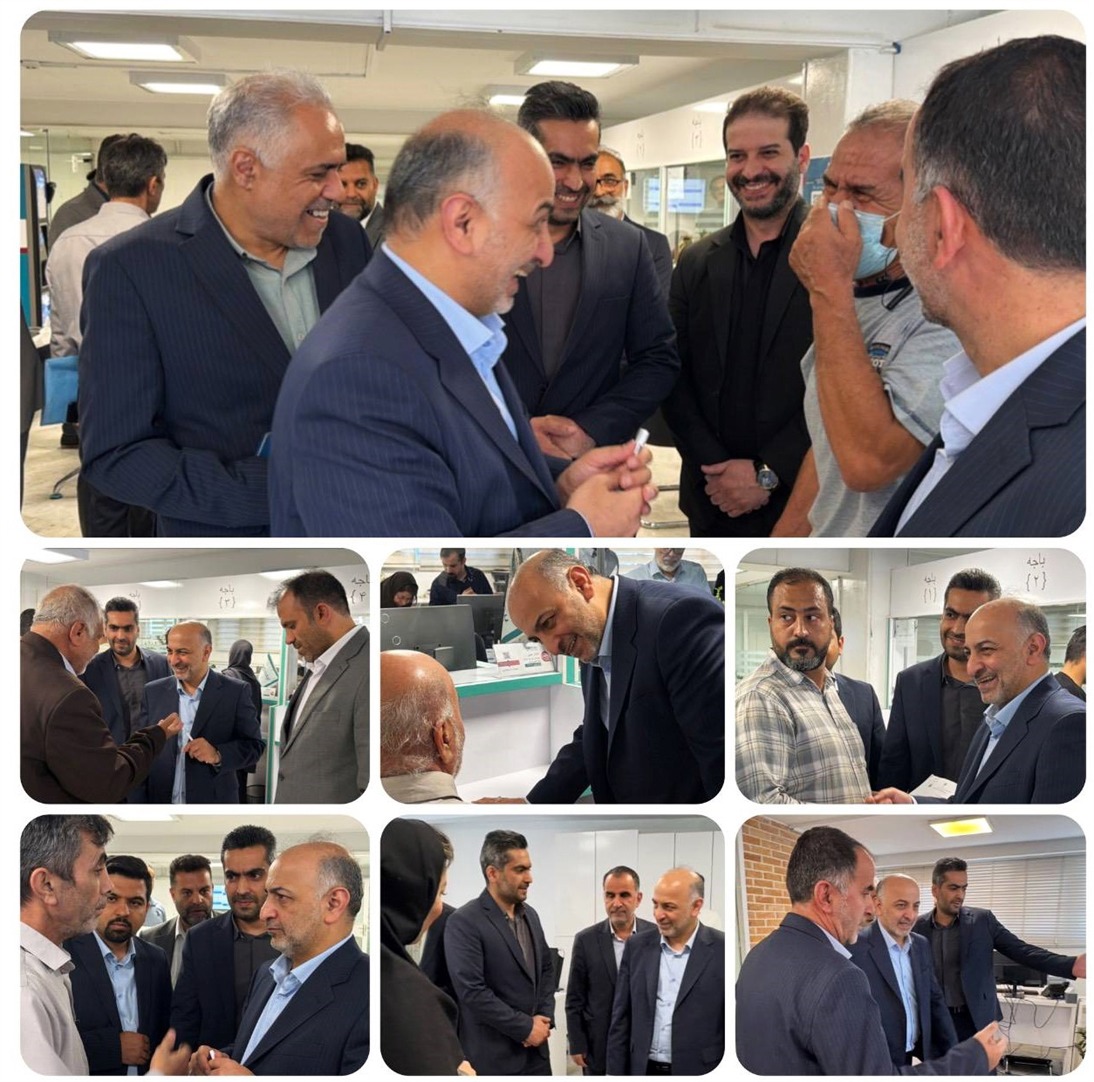 مدیرعامل بیمه «دی» از شعبه تخصصی بیمه‌های درمان بازدید کرد