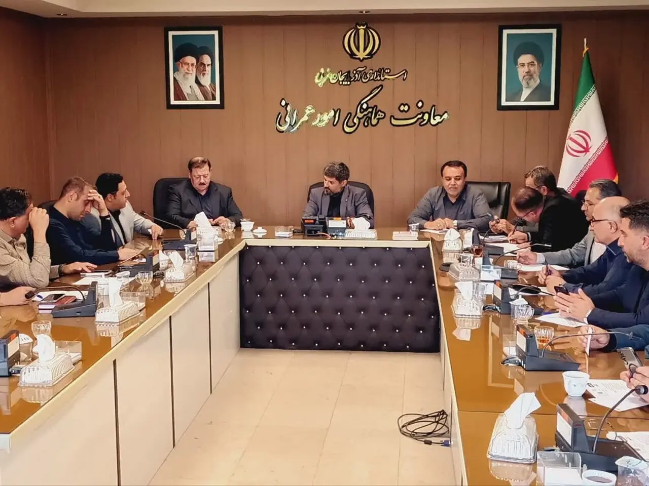 برگزاری جلسه هماهنگی رفع مشکلات پروژه آزادراه ارومیه به تبریز