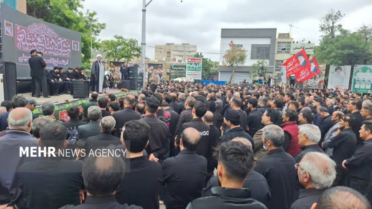 اجتماع عظیم تاسوعای حسینی در اردبیل