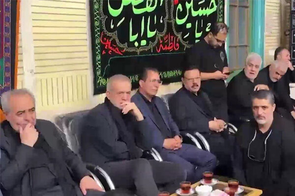 حضور رئیس جمهور در هیئت موسی بن جعفر(ع) تبریز