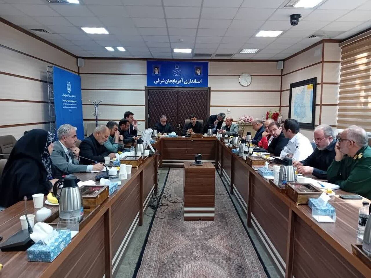 میدان‌داری آذربایجان شرقی در بدرقه رهبر شهید
