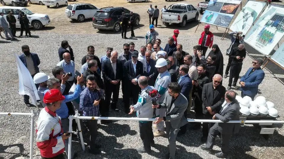 بازدید استاندار آذربایجان‌غربی از مجتمع معدنی شهدای آذربایجان در چالدران