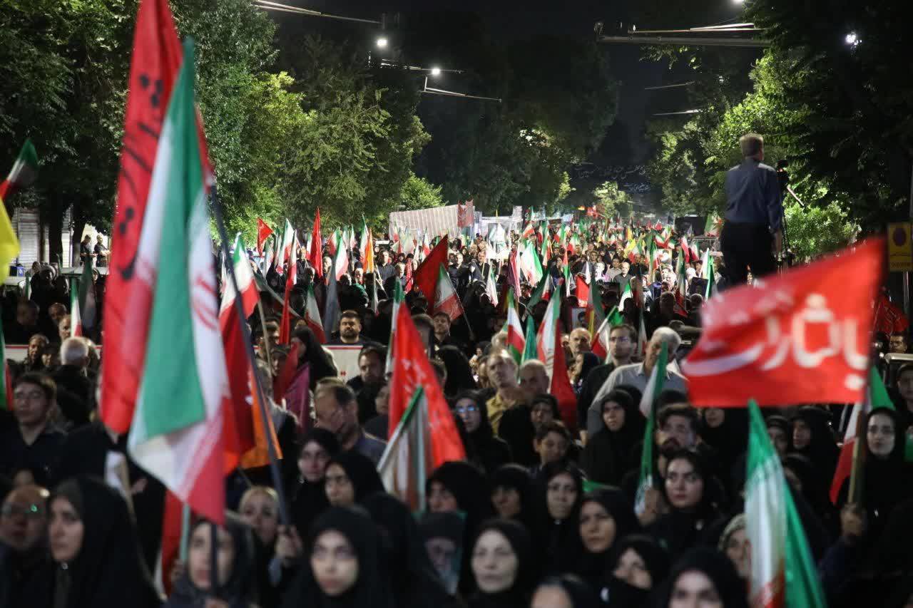 فریاد خون‌خواهی رهبر شهید انقلاب در ارومیه