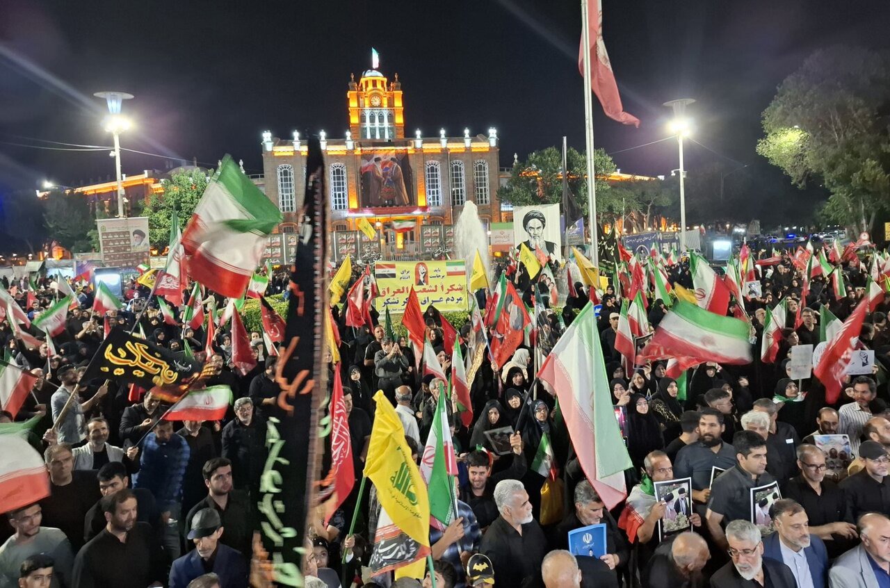 «ایران بیزه حرم‌دی»؛ فریاد مردم تبریز در صد و سی و دومین اجتماع شبانه