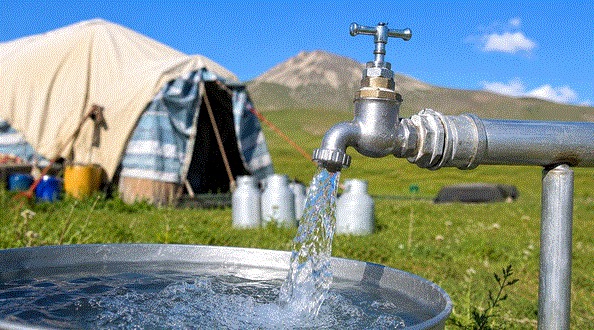 بهره برداری از دو طرح تامین آب شرب در مناطق عشایری   چایپاره و خوی