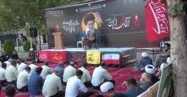 بزرگداشت آقای شهید ایران در حوزه علمیه خوی