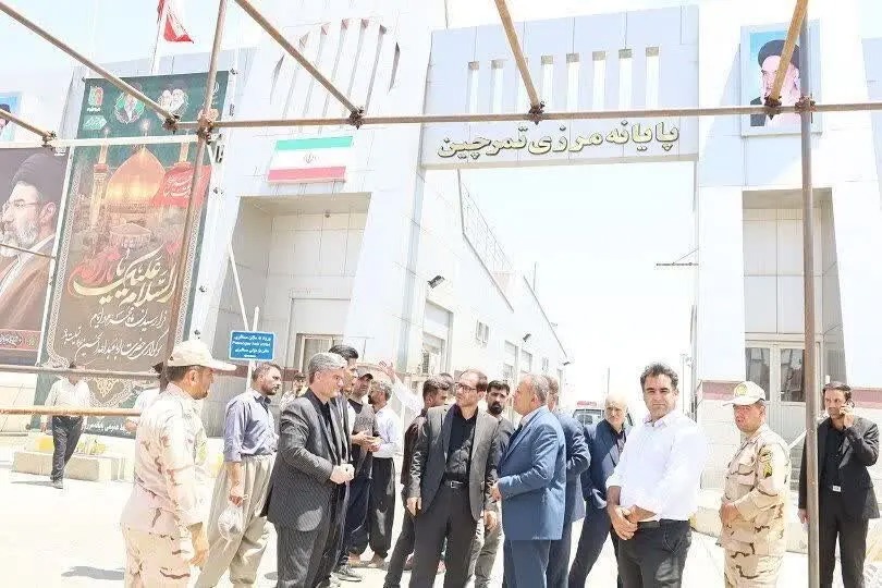 بازدید جانشین ستاد اربعین آذربایجان‌غربی از مرز تمرچین