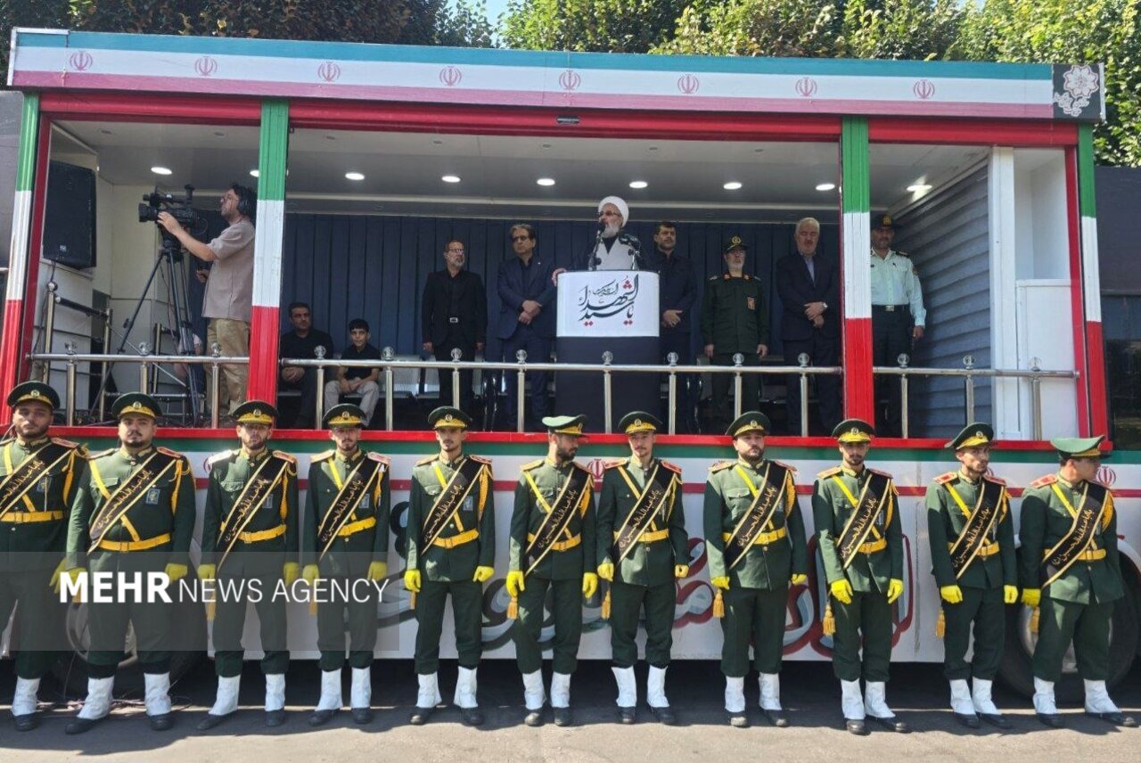 تشییع پیکر شهید سرتیپ دوم «محمود ملاجباری» در تبریز آغاز شد