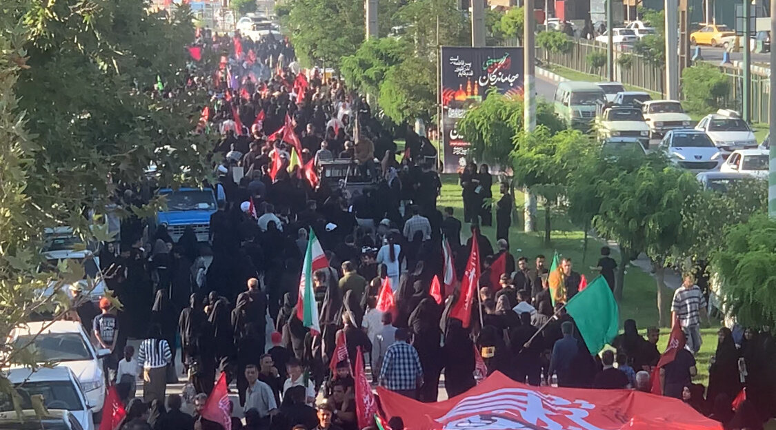 آیین راهپیمایی جاماندگان اربعین حسینی در ارومیه آغاز شد