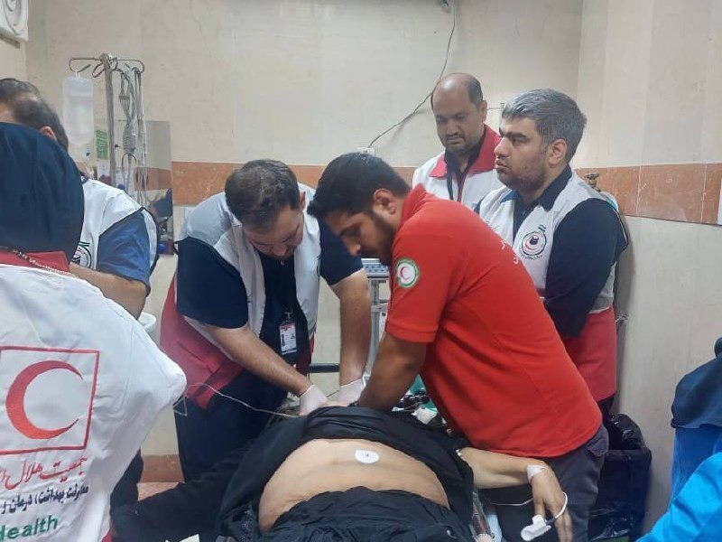 هلال‌احمر آذربایجان غربی بیمار قلبی را در نجف نجات داد