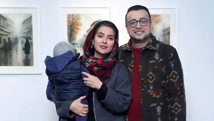 عکس پدرانه سپند امیرسلیمانی با شعری احساسی