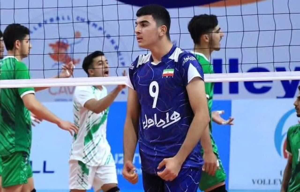 دعوت از والیبالیست مراغه به اردوی تیم ملی