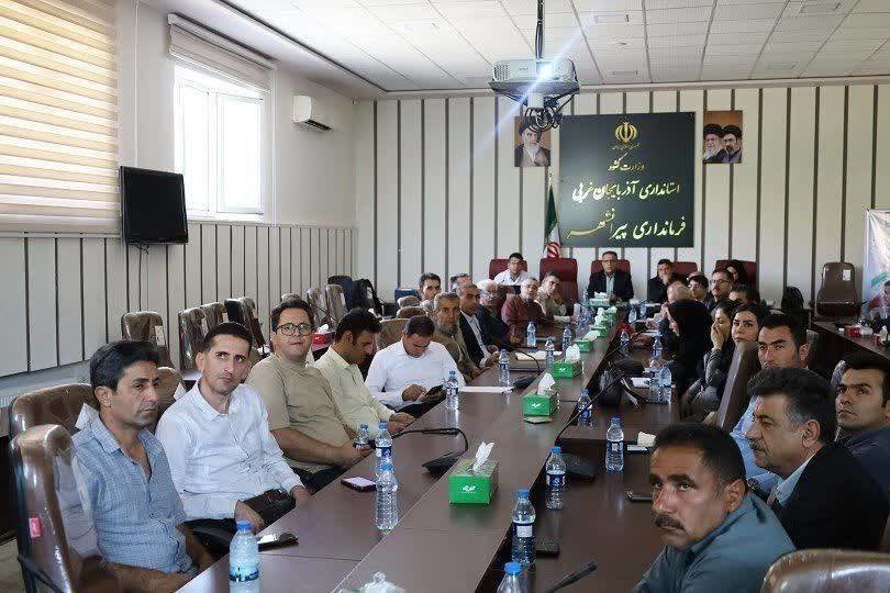 اجرای سامانه آبیاری نوین در ۲هزاروپانصد هکتار از زمین‌های کشاورزی پیرانشهر