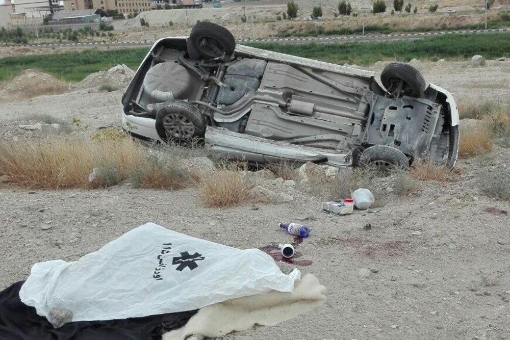 تصادف آمبولانس اورژانس بوکان جان ۲ نفر را گرفت