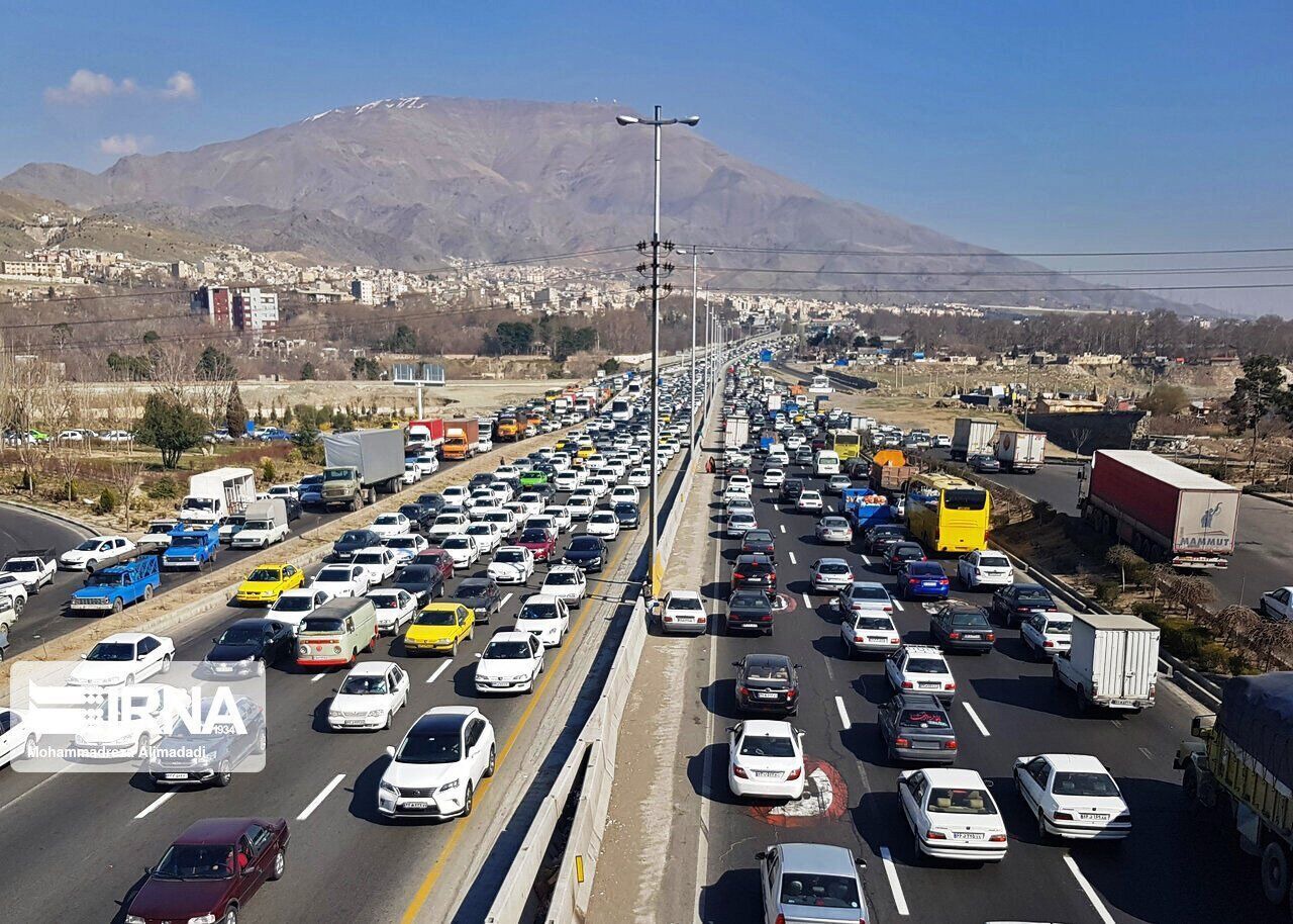 تردد در جاده‌های اردبیل ۵۶ درصد افزایش یافت