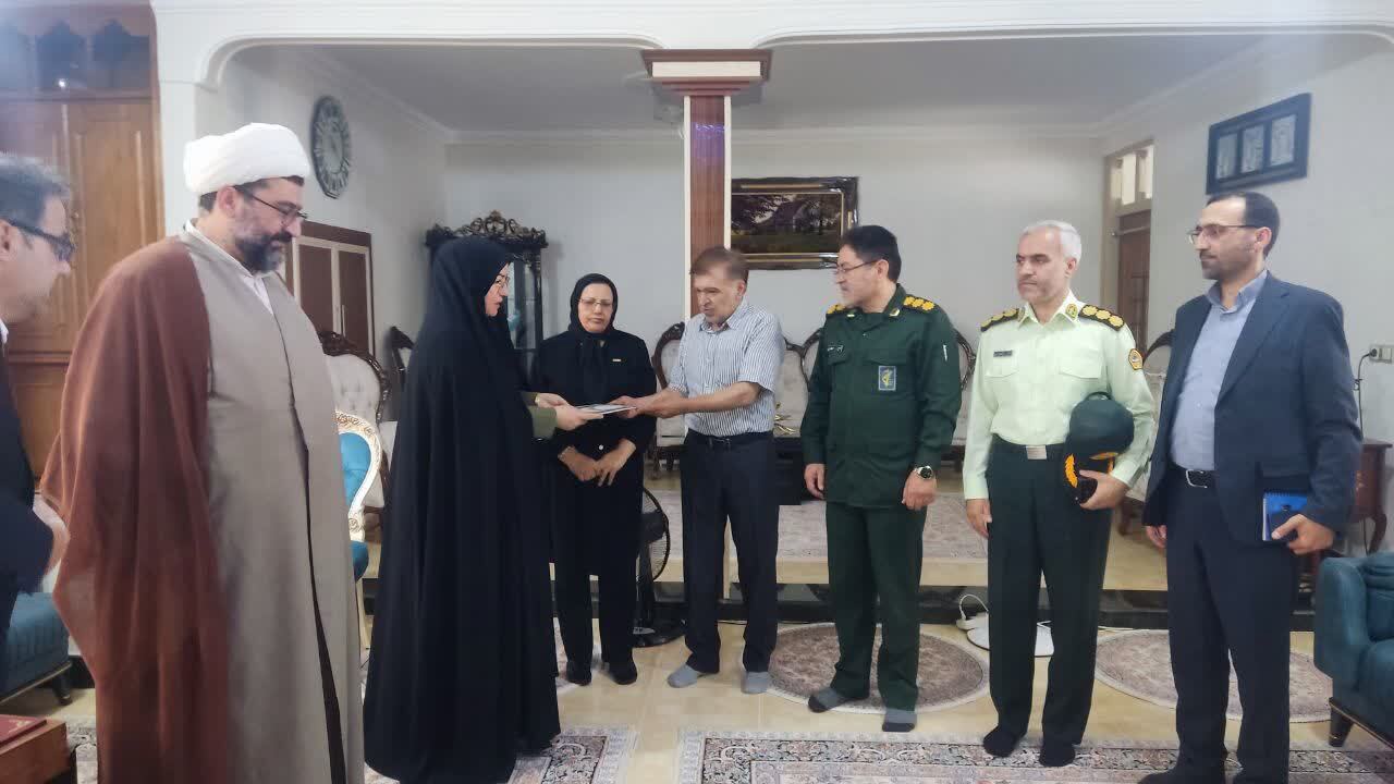 دیدار مسئولان پلدشت با دو آزاده سرافراز
