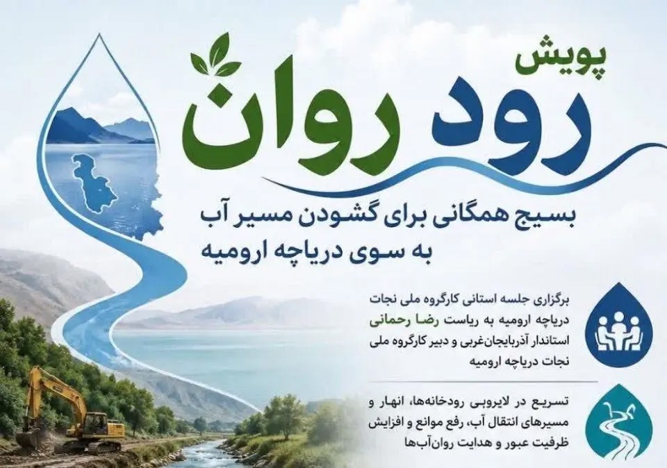 📑 بسیج همگانی برای گشودن مسیر آب به سوی دریاچه ارومیه
