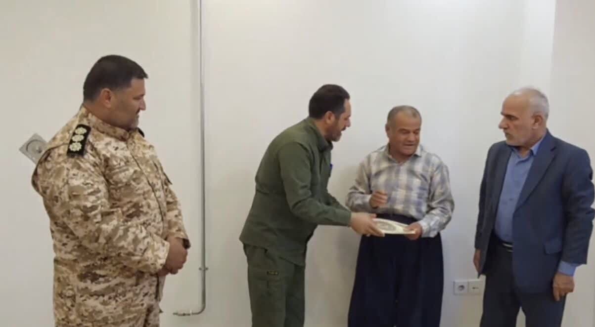 تکریم جانبازان سرافراز در بوکان آذربایجان غربی