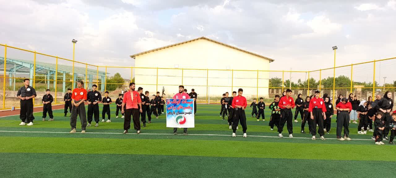 پیاده روی جمعی از  کانگ فو ماتوا کاران میاندوآب و باروق