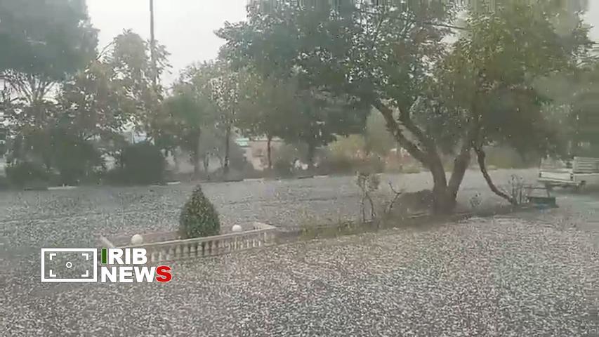 هشدار بارش تگرگ و آبگرفتگی معابر در آذربایجان شرقی
