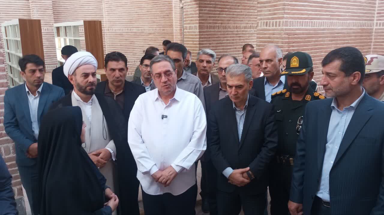 بازدید استاندار آذربایجان غربی از روند تکمیل آرامگاه شمس تبریزی در خوی