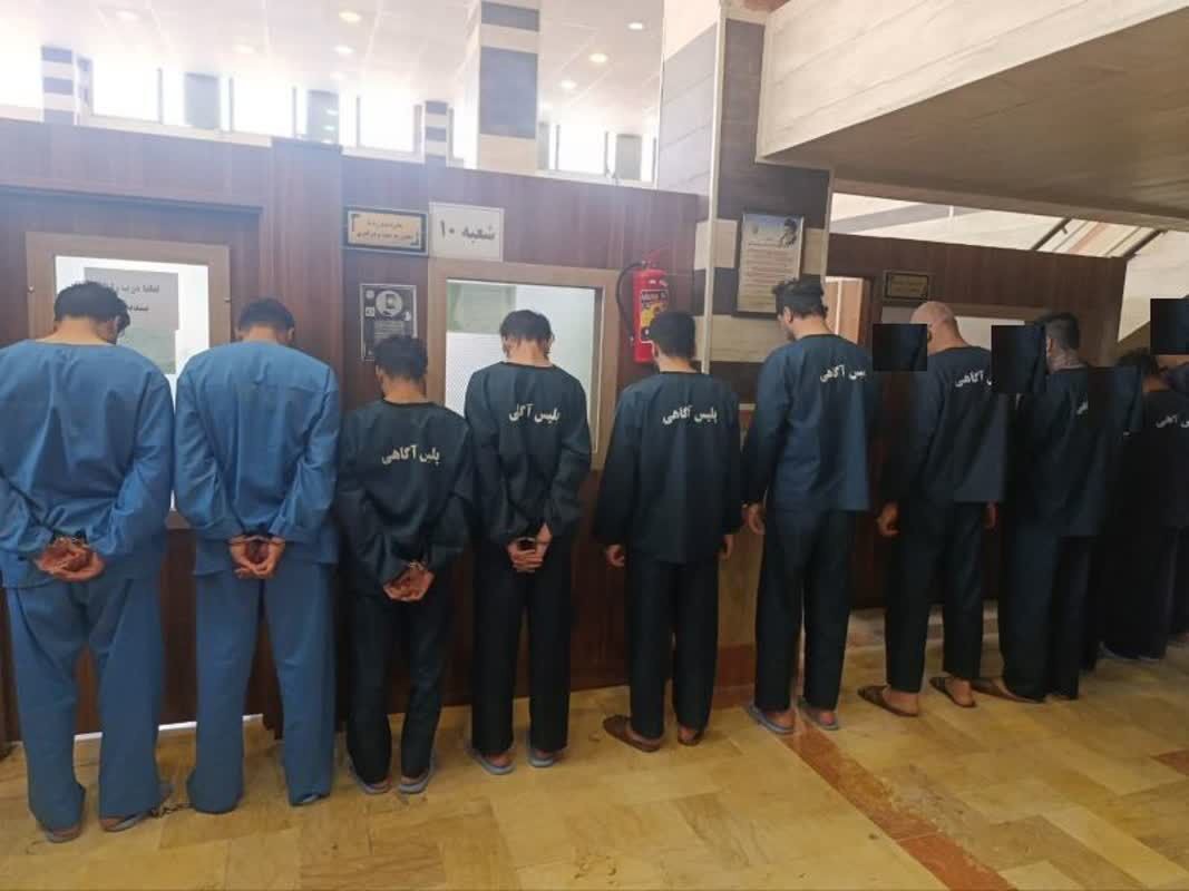 دستگیری ۱۱ متهم اقدام به آدم‌ربایی در فارس