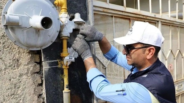 فردا گاز چند خیابان بجنورد قطع می‌شود