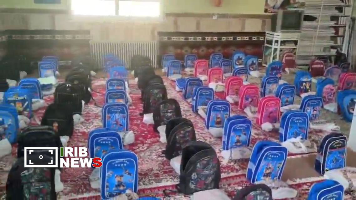 توزیع ۵۳۰ بسته تحصیلی بین دانش‌آموزان نیازمند کلیبری