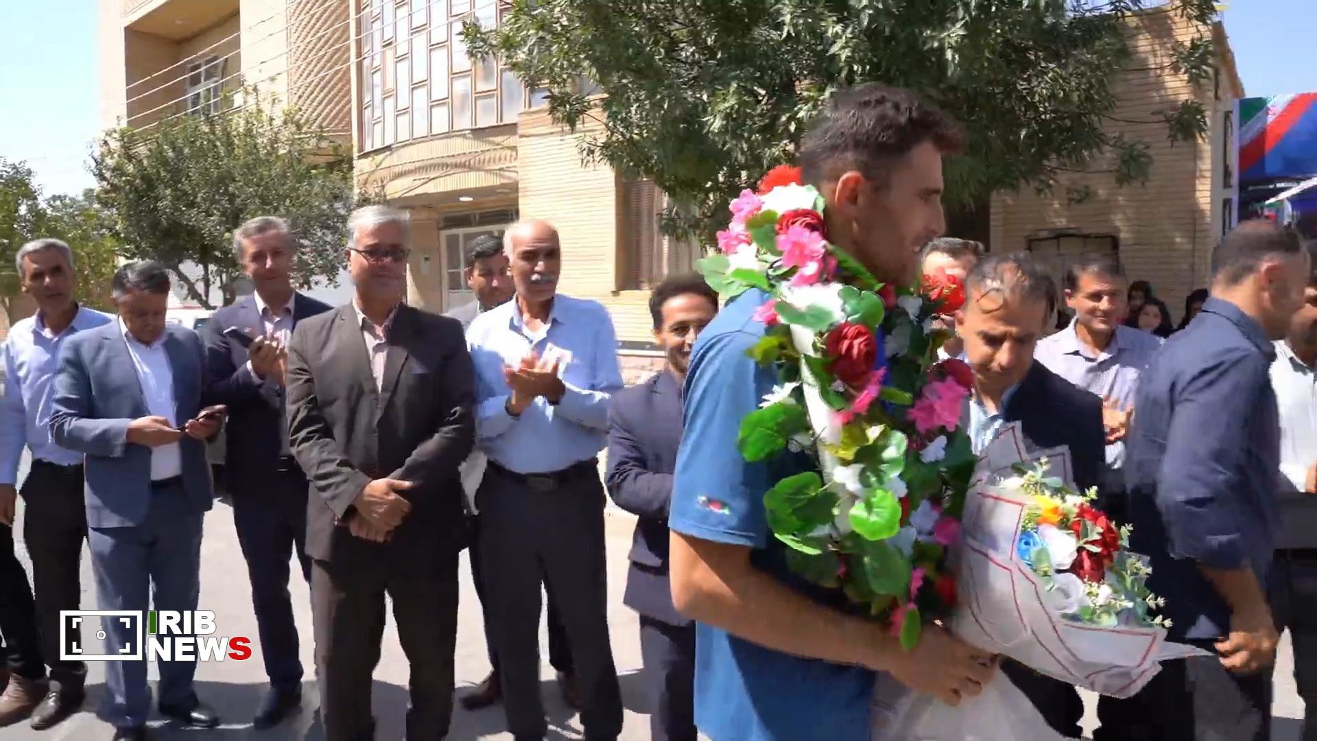 استقبال از قهرمان جهان موی تای در شهرستان لیلان