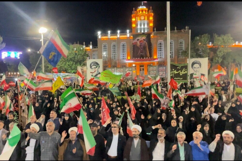 تداوم شب‌های اقتدار ایران در تبریز؛ ۱۹۹ شب بیعت و خونخواهی