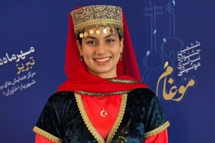 هنرمند نوجوان: کمانچه‌ام روایتگر رنج و ایستادگی مادران وطن است