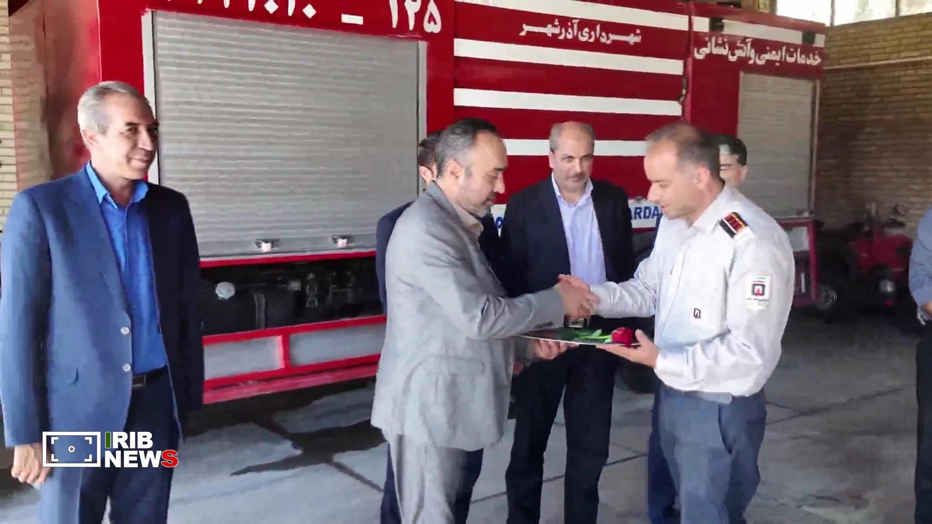 امکانات آتش نشانی جوابگوی نیاز آذرشهر نیست