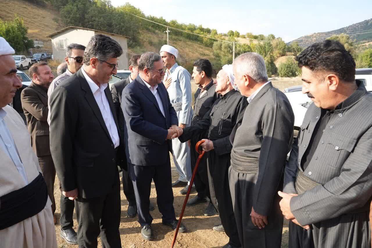 سفر استاندار آذربایجان‌غربی به شهرستان میرآباد