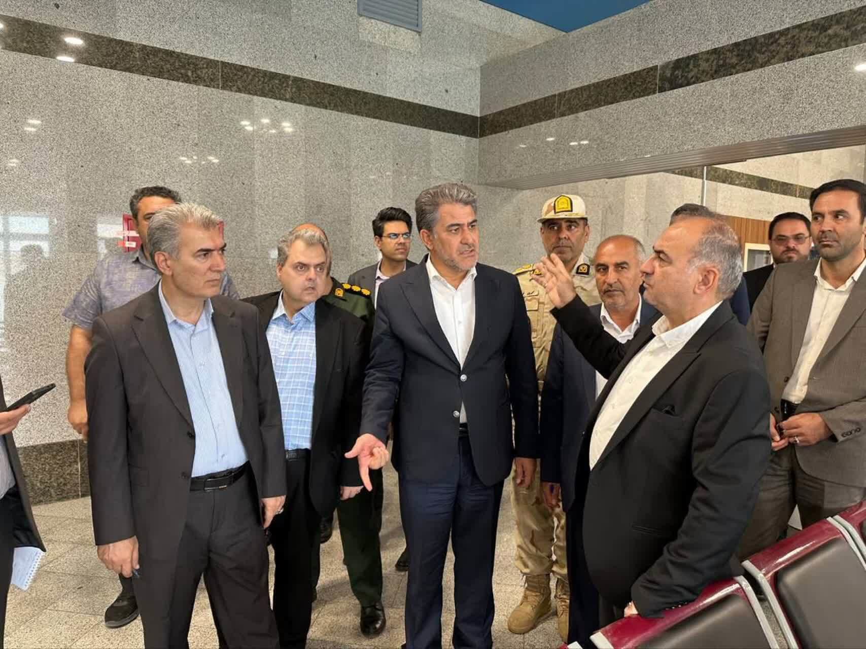 توسعه زیرساخت‌ها با ایجاد مرز هوایی در فرودگاه شهدای خو